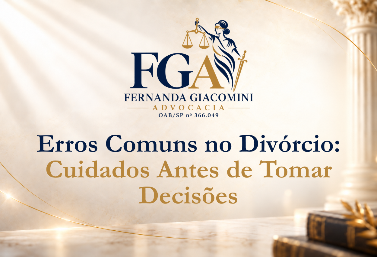 Erros comuns no divórcio e cuidados importantes para mulheres