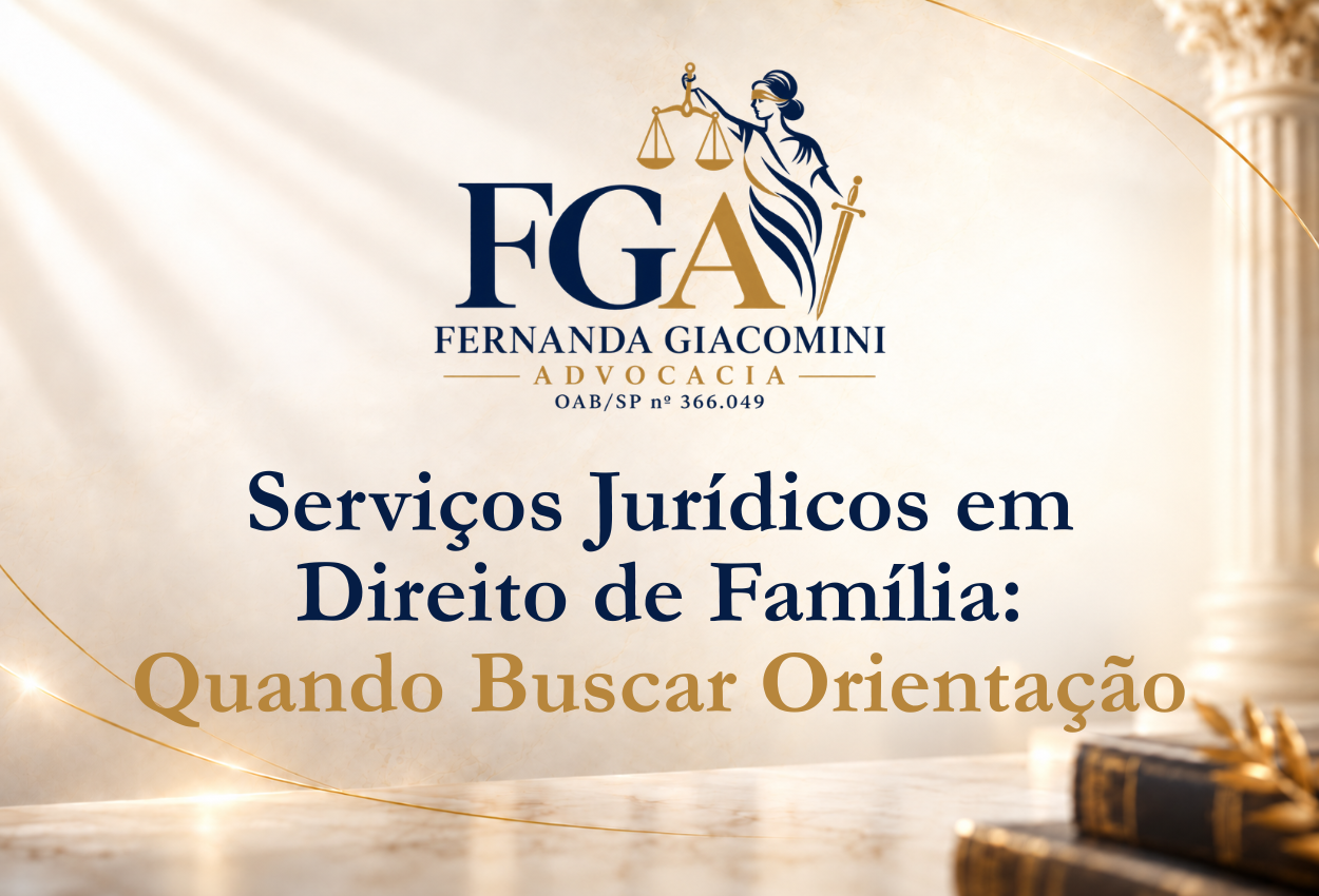 Serviços jurídicos em Direito de Família e orientação para mulheres